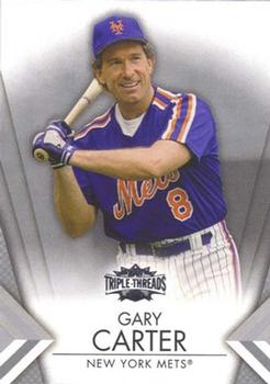 2012 Topps Triple Threads #20 Gary Carter Front