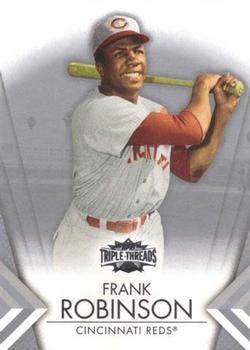 2012 Topps Triple Threads #25 Frank Robinson Front
