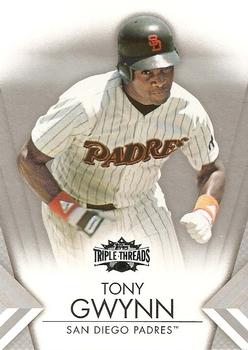 2012 Topps Triple Threads #41 Tony Gwynn Front