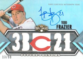 2012 Topps Triple Threads #116 Todd Frazier Front