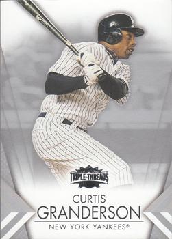 2012 Topps Triple Threads #78 Curtis Granderson Front