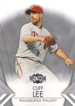 2012 Topps Triple Threads #97 Cliff Lee Front