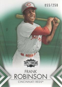 2012 Topps Triple Threads - Emerald #25 Frank Robinson Front