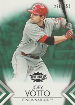 2012 Topps Triple Threads - Emerald #96 Joey Votto Front