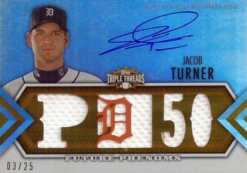 2012 Topps Triple Threads - Gold #121 Jacob Turner Front
