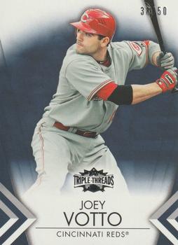 2012 Topps Triple Threads - Onyx #96 Joey Votto Front