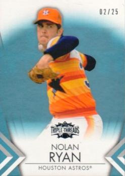 2012 Topps Triple Threads - Sapphire #54 Nolan Ryan Front