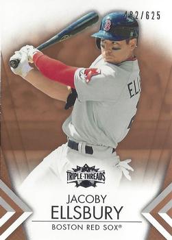 2012 Topps Triple Threads - Sepia #55 Jacoby Ellsbury Front