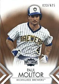 2012 Topps Triple Threads - Sepia #91 Paul Molitor Front