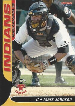 2004 Choice Indianapolis Indians #13 Mark Johnson Front