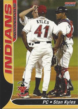 2004 Choice Indianapolis Indians #27 Stan Kyles Front