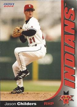 2002 Choice Indianapolis Indians #10 Jason Childers Front