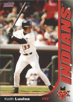 2002 Choice Indianapolis Indians #19 Keith Luuloa Front