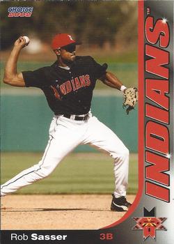 2002 Choice Indianapolis Indians #25 Rob Sasser Front