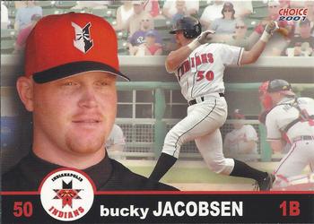 2001 Choice Indianapolis Indians #13 Bucky Jacobsen Front