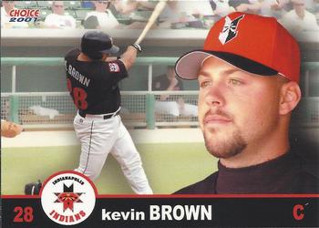 2001 Choice Indianapolis Indians #04 Kevin Brown Front