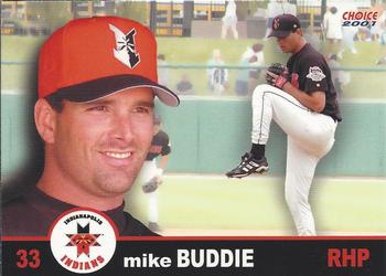 2001 Choice Indianapolis Indians #05 Mike Buddie Front