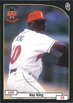 2000 Blueline Q-Cards Indianapolis Indians #17 Ray King Front