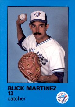 1986 Toronto Blue Jays Fire Safety #NNO Buck Martinez Front