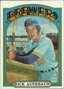 1972 Topps #153 Rick Auerbach Front
