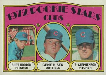 1972 Topps #61 Cubs 1972 Rookie Stars (Burt Hooton / Gene Hiser / Earl Stephenson) Front