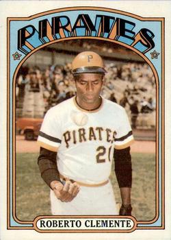 1972 Topps #309 Roberto Clemente Front