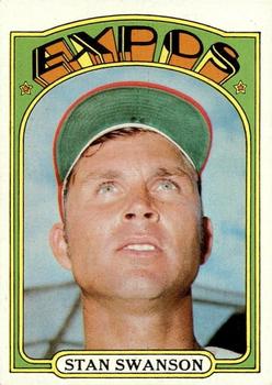 1972 Topps #331 Stan Swanson Front