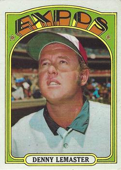 1972 Topps #371 Denny Lemaster Front