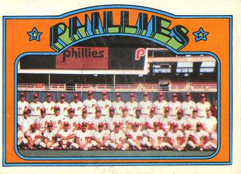 1972 Topps #397 Philadelphia Phillies Front