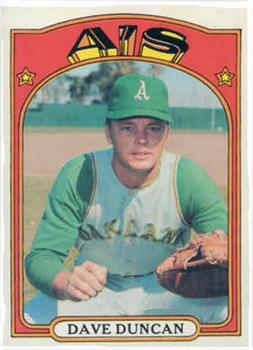 1972 Topps #17 Dave Duncan Front