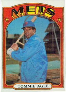 1972 Topps #245 Tommie Agee Front