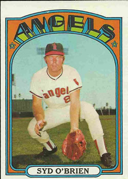 1972 Topps #289 Syd O'Brien Front