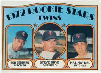1973 Topps #353 Minnesota Twins Steve Brye AUTOGRAPHED Baseball Trading Card