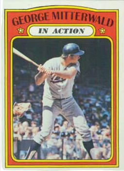 1972 Topps #302 George Mitterwald Front