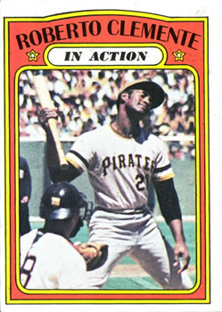 1972 Topps #310 Roberto Clemente Front