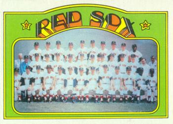 1972 Topps #328 Boston Red Sox Front