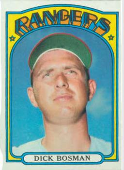 1972 Topps #365 Dick Bosman Front