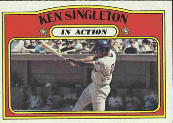 1972 Topps #426 Ken Singleton Front