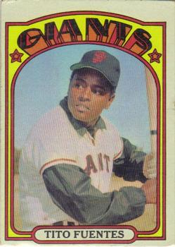 1972 Topps #427 Tito Fuentes Front