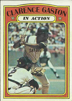 1972 Topps #432 Clarence Gaston Front