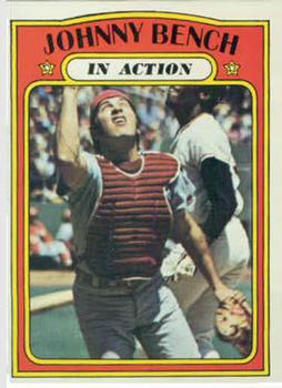 1972 Topps #434 Johnny Bench Front