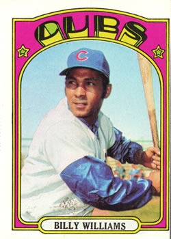 1972 Topps #439 Billy Williams Front