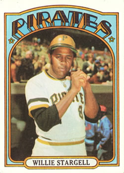 1972 Topps #447 Willie Stargell Front