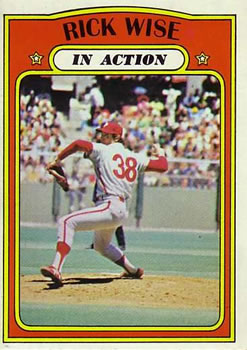 1972 Topps #44 Rick Wise Front