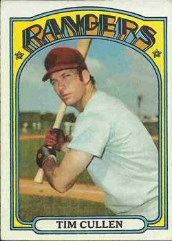 1972 Topps #461 Tim Cullen Front