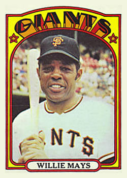 1972 Topps #49 Willie Mays Front