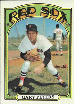 1972 Topps #503 Gary Peters Front
