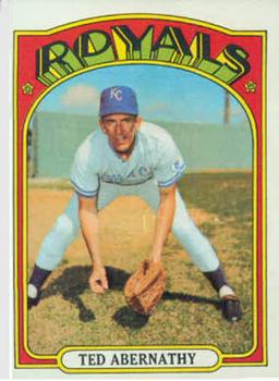 1972 Topps #519 Ted Abernathy Front