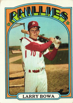 1972 Topps #520 Larry Bowa Front