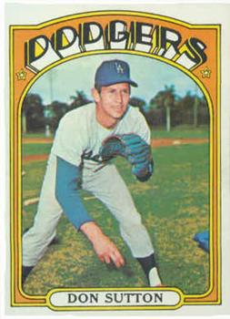 1972 Topps #530 Don Sutton Front